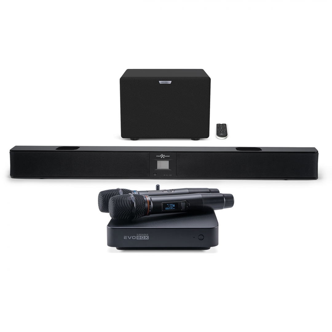 караоке-комплект EVOBOX Plus + EvoSound Bar (саундбар с караоке) в Красноярске