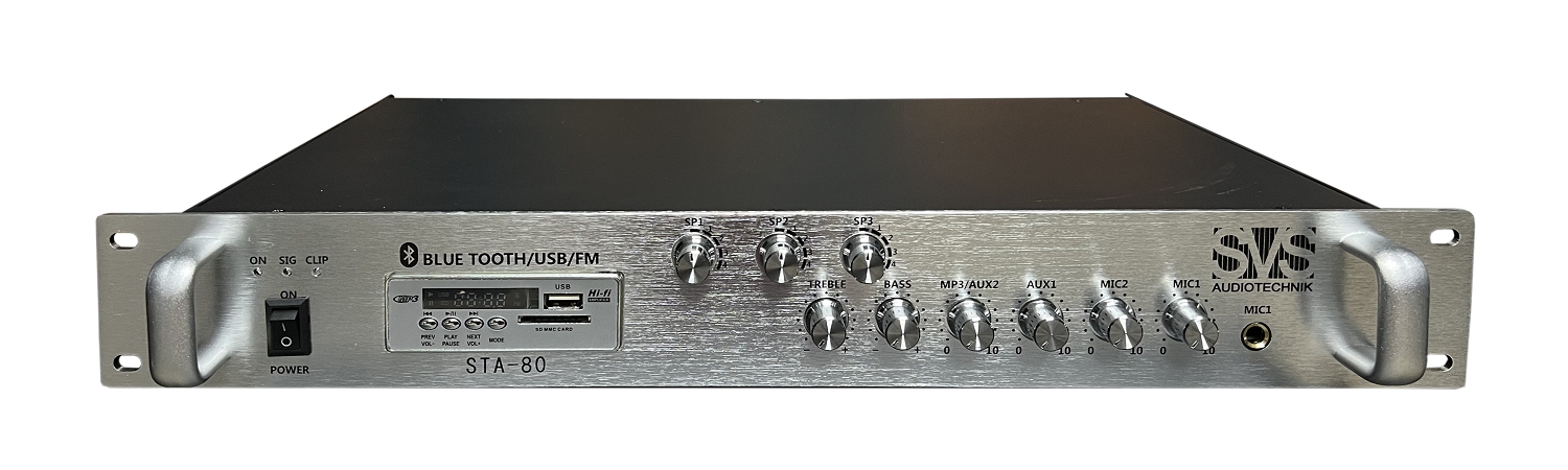 SVS Audiotechnik STA-80 Микшер-усилитель для систем Public Address в Красноярске