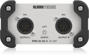 Klark Teknik DI 22P пассивный стерео директ-бокс в Красноярске